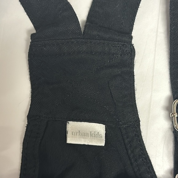 Urban Kids - Black Rayon Shortalls. Size 2-3 years - Picture 3 of 5